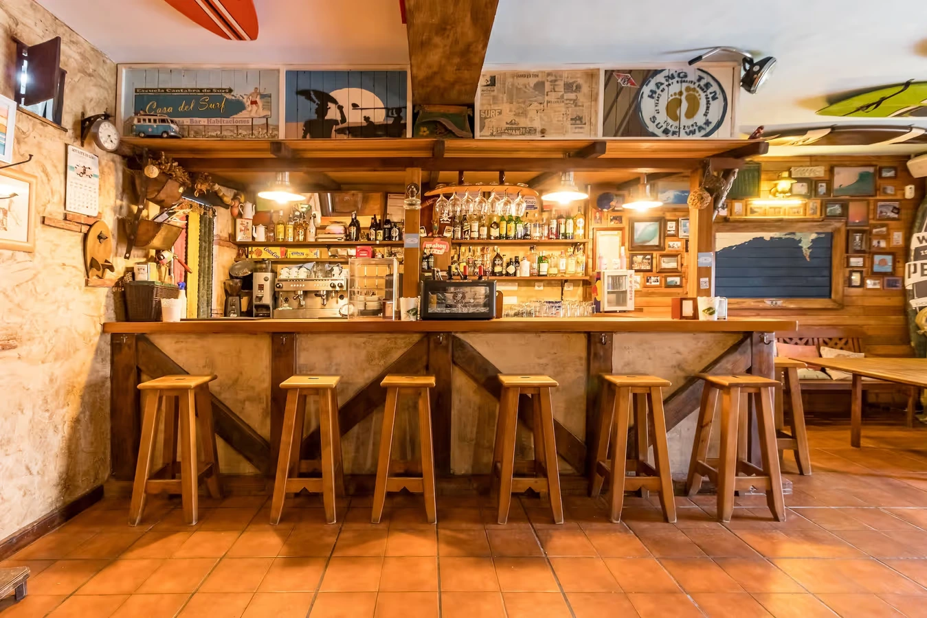 Ambiente del Bar Cafetería